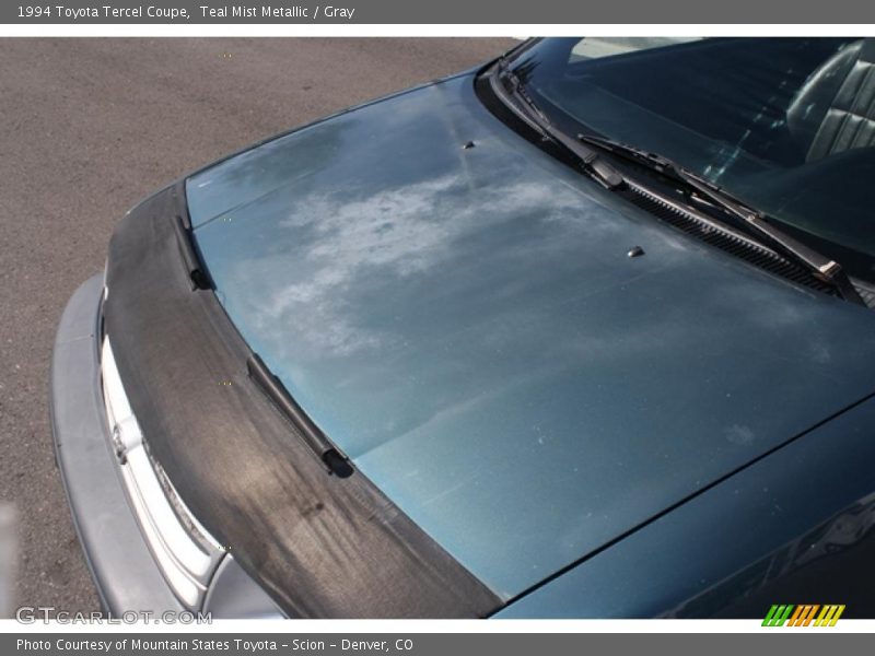 Teal Mist Metallic / Gray 1994 Toyota Tercel Coupe