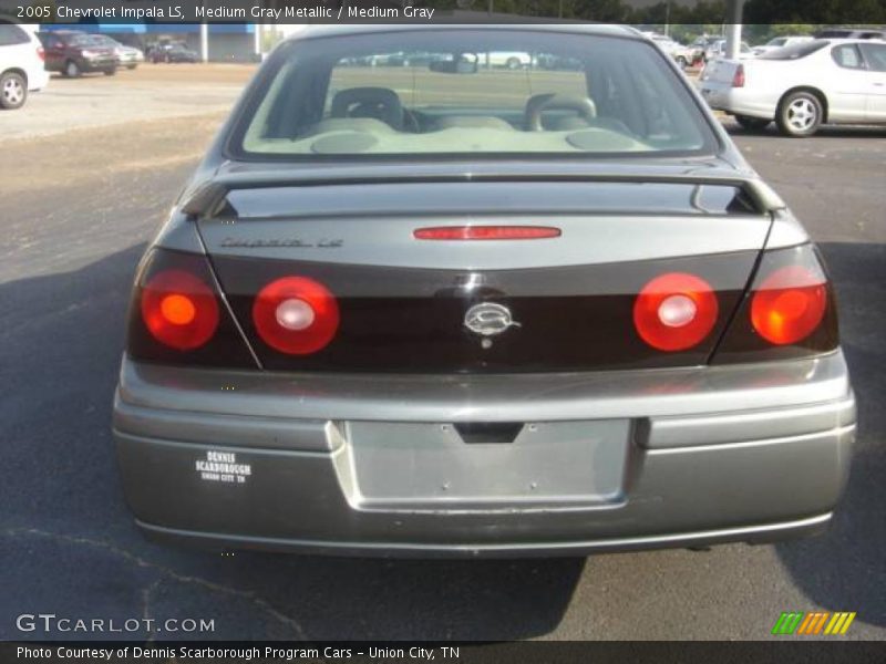 Medium Gray Metallic / Medium Gray 2005 Chevrolet Impala LS