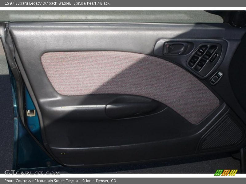 Spruce Pearl / Black 1997 Subaru Legacy Outback Wagon
