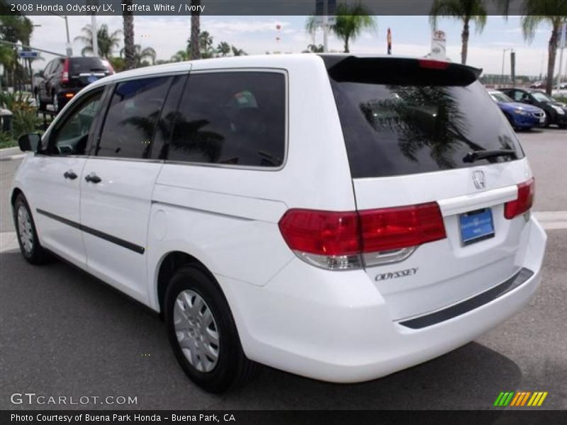 Taffeta White / Ivory 2008 Honda Odyssey LX