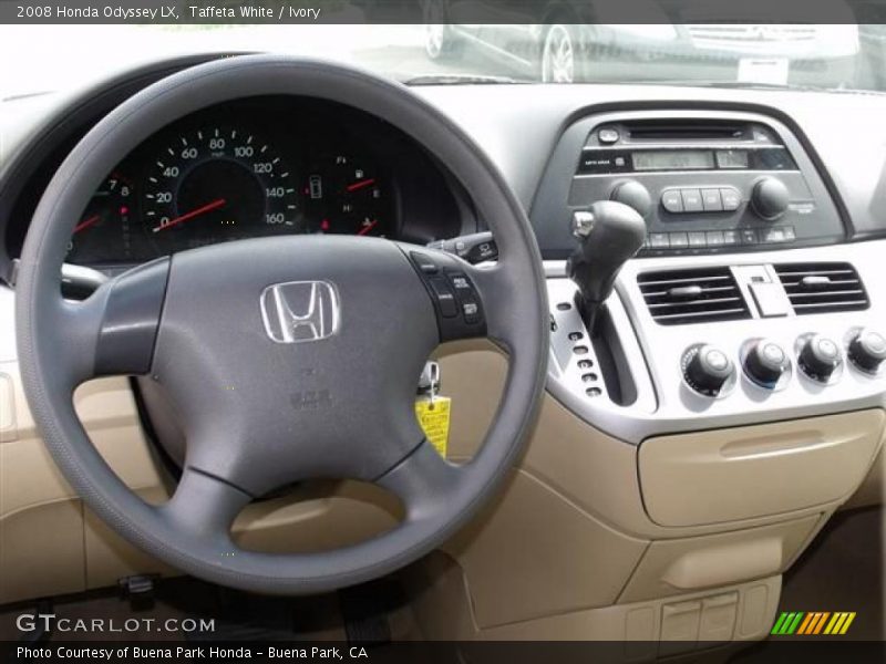 Taffeta White / Ivory 2008 Honda Odyssey LX
