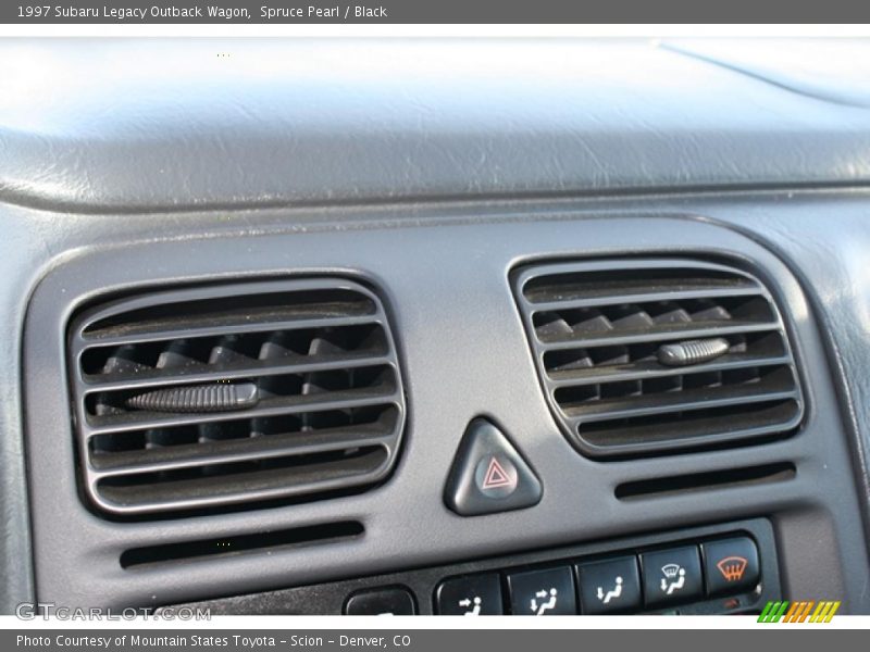 Spruce Pearl / Black 1997 Subaru Legacy Outback Wagon