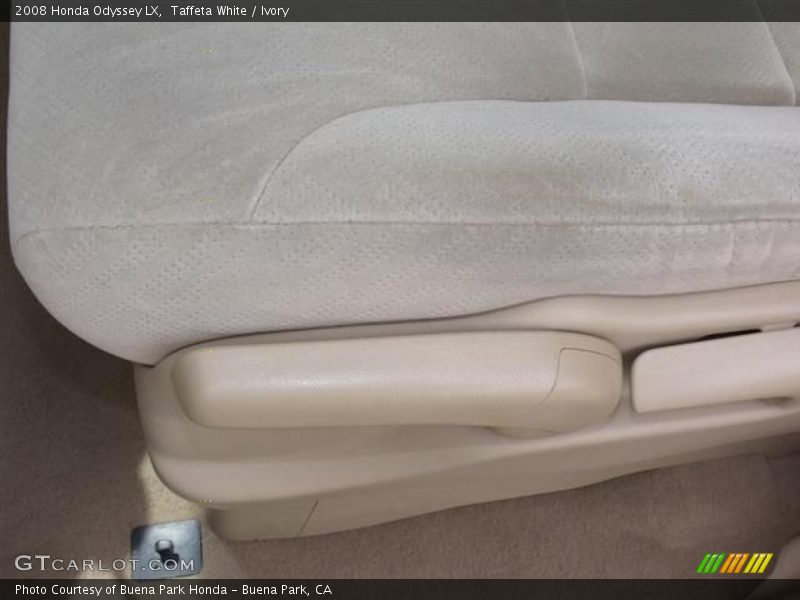 Taffeta White / Ivory 2008 Honda Odyssey LX