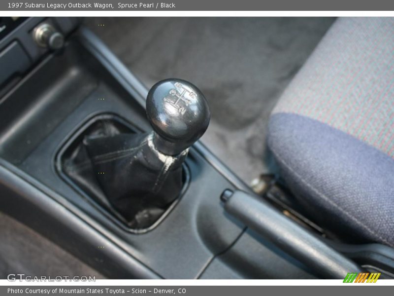 Spruce Pearl / Black 1997 Subaru Legacy Outback Wagon