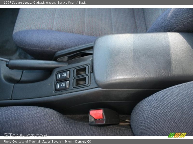 Spruce Pearl / Black 1997 Subaru Legacy Outback Wagon