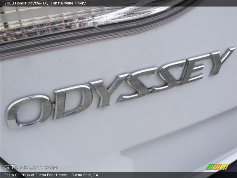 Taffeta White / Ivory 2008 Honda Odyssey LX