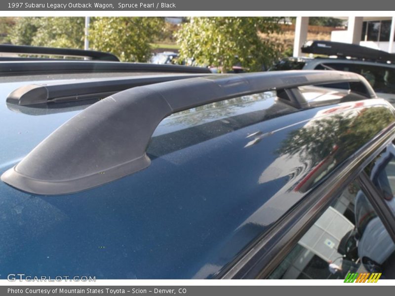 Spruce Pearl / Black 1997 Subaru Legacy Outback Wagon