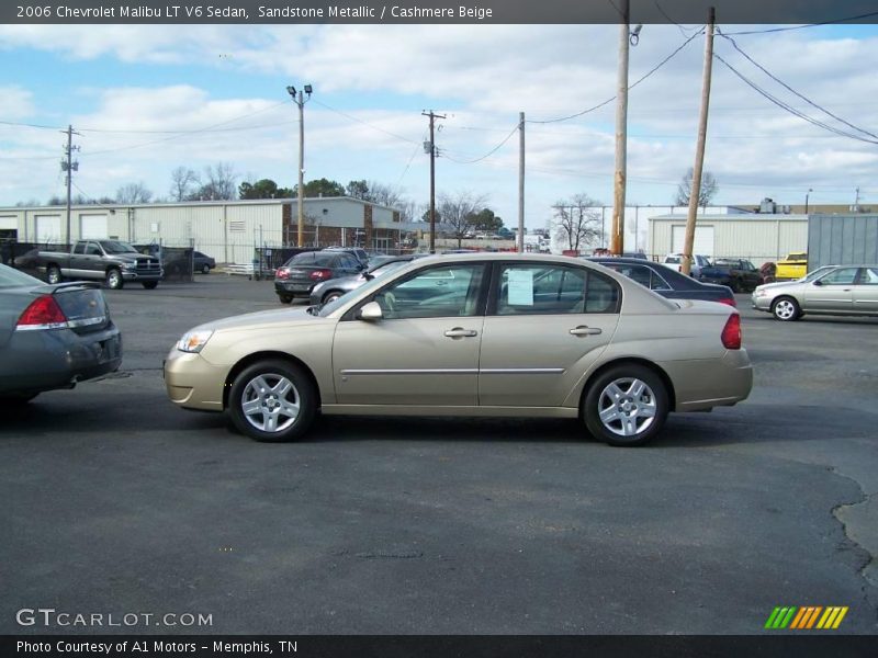 Sandstone Metallic / Cashmere Beige 2006 Chevrolet Malibu LT V6 Sedan