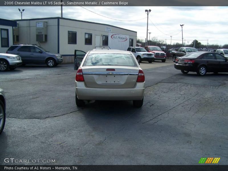 Sandstone Metallic / Cashmere Beige 2006 Chevrolet Malibu LT V6 Sedan