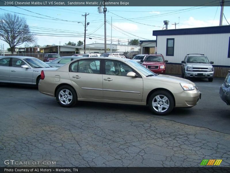 Sandstone Metallic / Cashmere Beige 2006 Chevrolet Malibu LT V6 Sedan