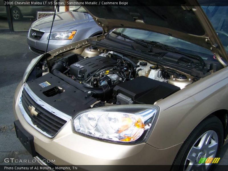 Sandstone Metallic / Cashmere Beige 2006 Chevrolet Malibu LT V6 Sedan