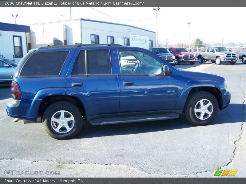 Superior Blue Metallic / Light Cashmere/Ebony 2006 Chevrolet TrailBlazer LS