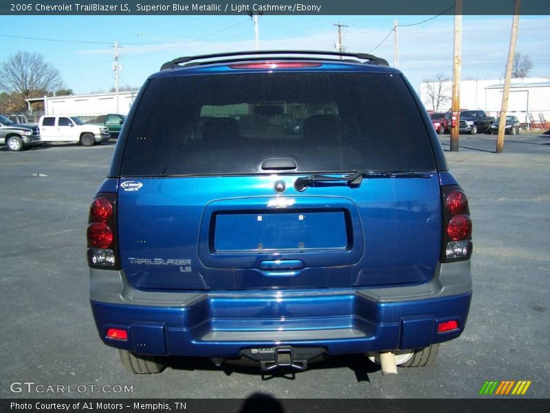Superior Blue Metallic / Light Cashmere/Ebony 2006 Chevrolet TrailBlazer LS