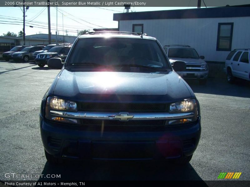 Superior Blue Metallic / Light Cashmere/Ebony 2006 Chevrolet TrailBlazer LS