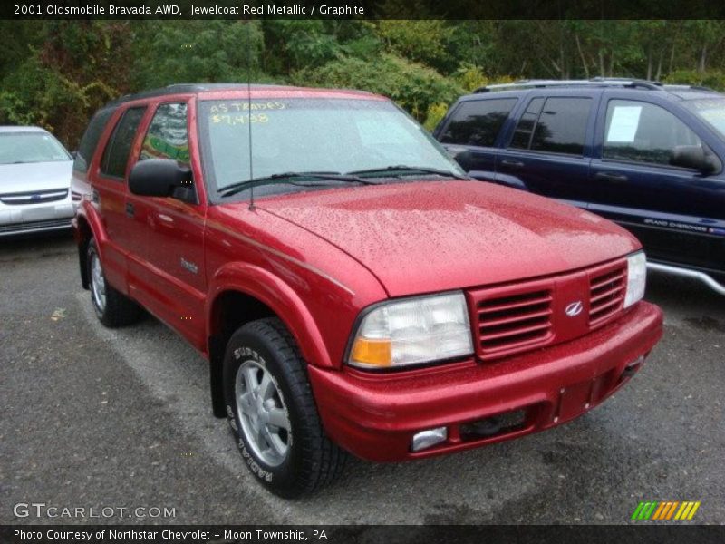 Jewelcoat Red Metallic / Graphite 2001 Oldsmobile Bravada AWD