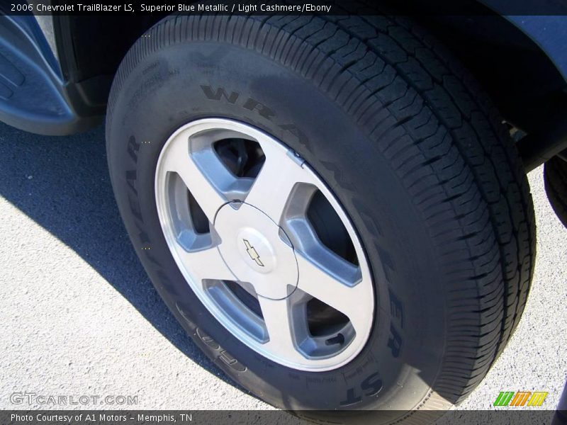 Superior Blue Metallic / Light Cashmere/Ebony 2006 Chevrolet TrailBlazer LS