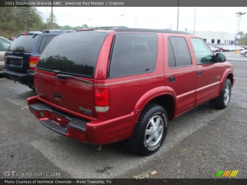 Jewelcoat Red Metallic / Graphite 2001 Oldsmobile Bravada AWD