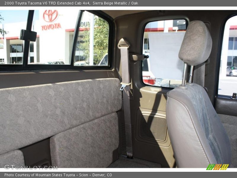 Sierra Beige Metallic / Oak 2000 Toyota Tacoma V6 TRD Extended Cab 4x4