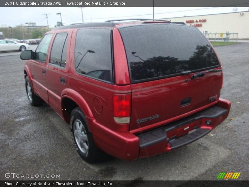 Jewelcoat Red Metallic / Graphite 2001 Oldsmobile Bravada AWD