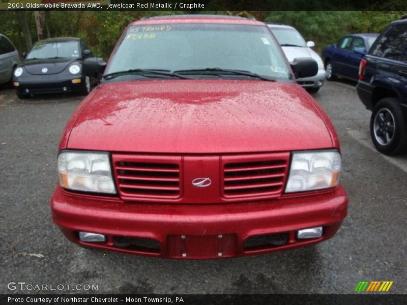 Jewelcoat Red Metallic / Graphite 2001 Oldsmobile Bravada AWD