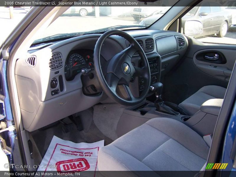 Superior Blue Metallic / Light Cashmere/Ebony 2006 Chevrolet TrailBlazer LS