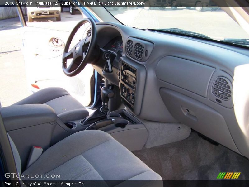 Superior Blue Metallic / Light Cashmere/Ebony 2006 Chevrolet TrailBlazer LS