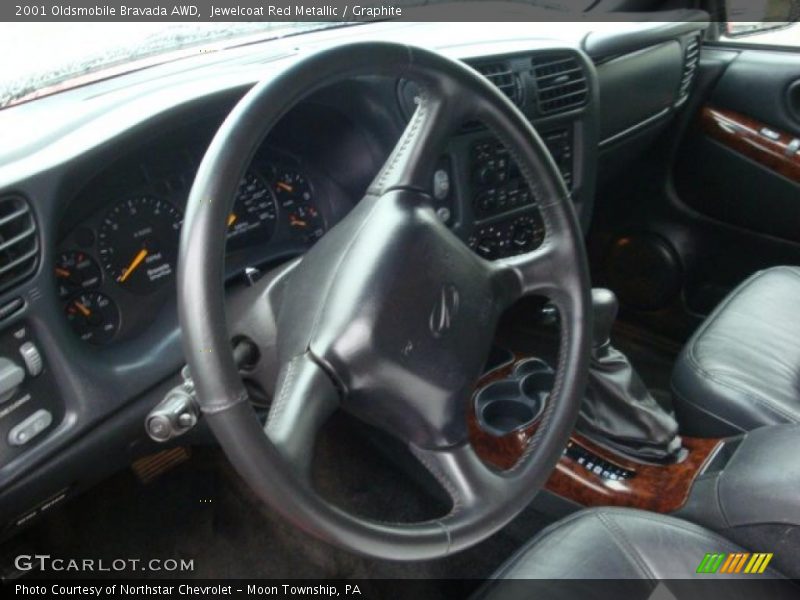 Jewelcoat Red Metallic / Graphite 2001 Oldsmobile Bravada AWD