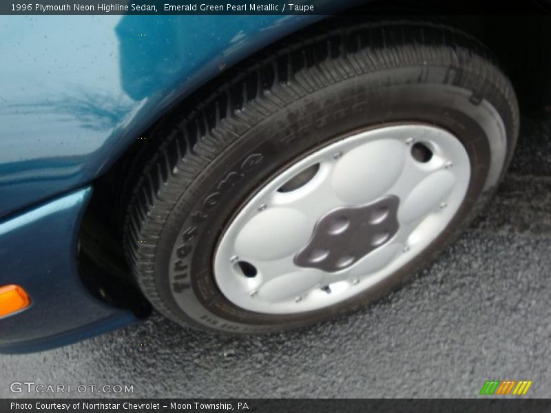 Emerald Green Pearl Metallic / Taupe 1996 Plymouth Neon Highline Sedan