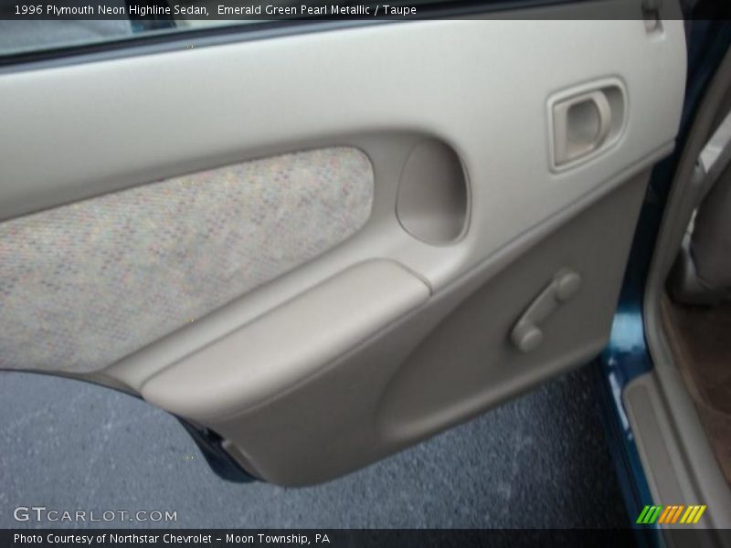 Emerald Green Pearl Metallic / Taupe 1996 Plymouth Neon Highline Sedan