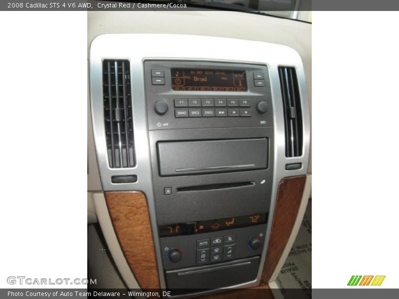 Crystal Red / Cashmere/Cocoa 2008 Cadillac STS 4 V6 AWD