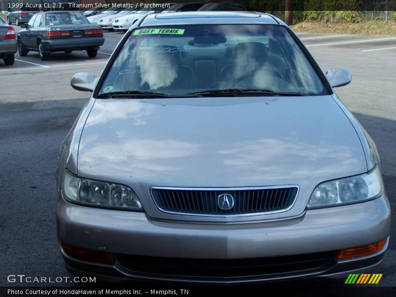 Titanium Silver Metallic / Parchment 1999 Acura CL 2.3