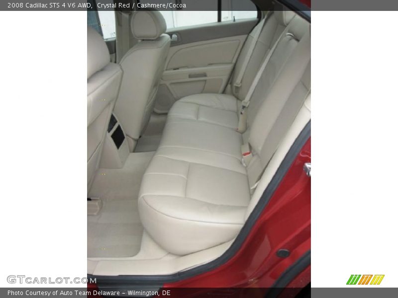 Crystal Red / Cashmere/Cocoa 2008 Cadillac STS 4 V6 AWD