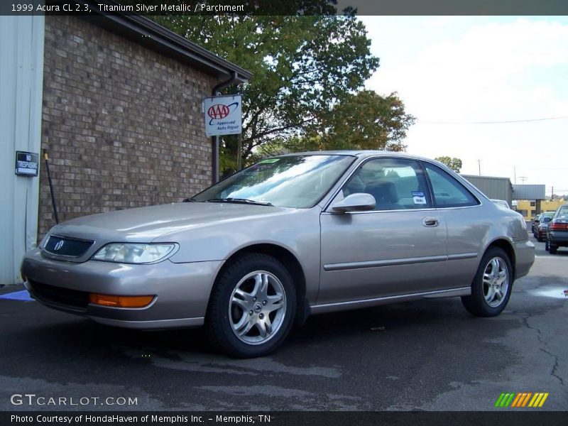 Titanium Silver Metallic / Parchment 1999 Acura CL 2.3