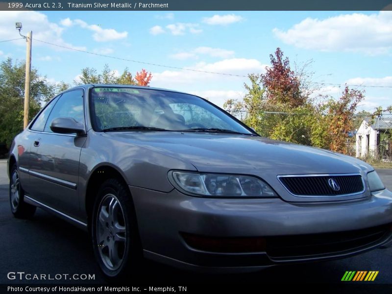 Titanium Silver Metallic / Parchment 1999 Acura CL 2.3