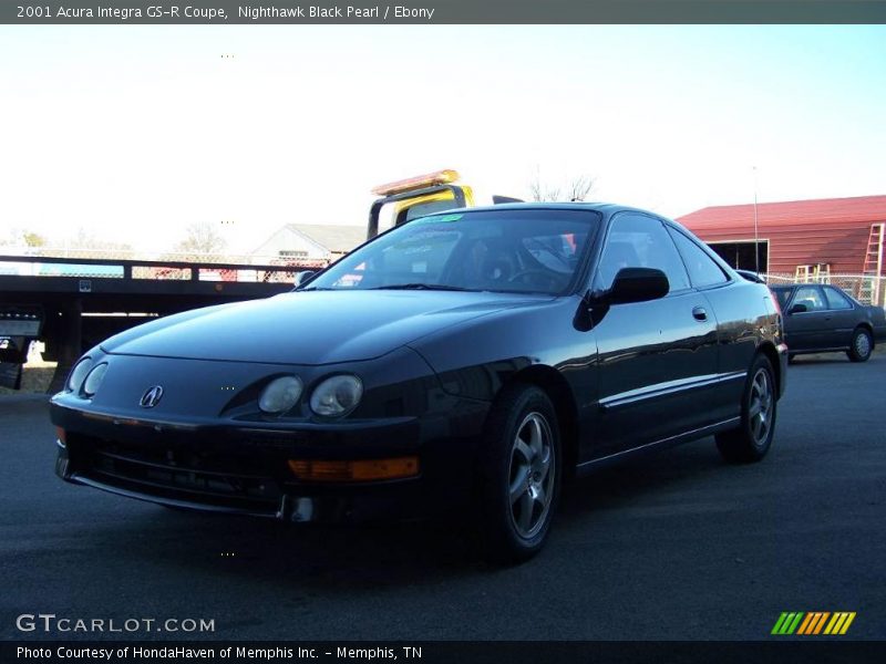 Nighthawk Black Pearl / Ebony 2001 Acura Integra GS-R Coupe