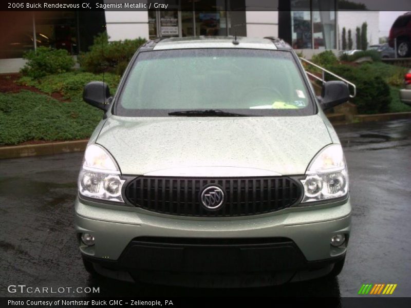 Sagemist Metallic / Gray 2006 Buick Rendezvous CX