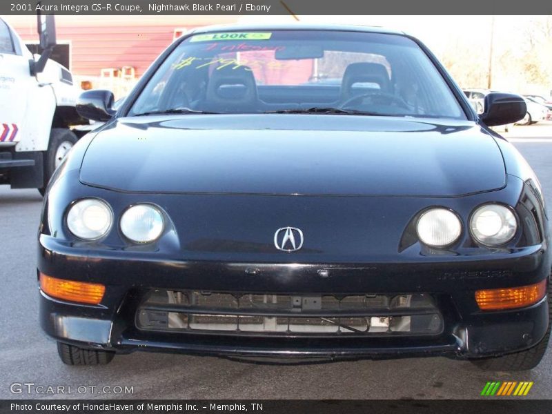 Nighthawk Black Pearl / Ebony 2001 Acura Integra GS-R Coupe