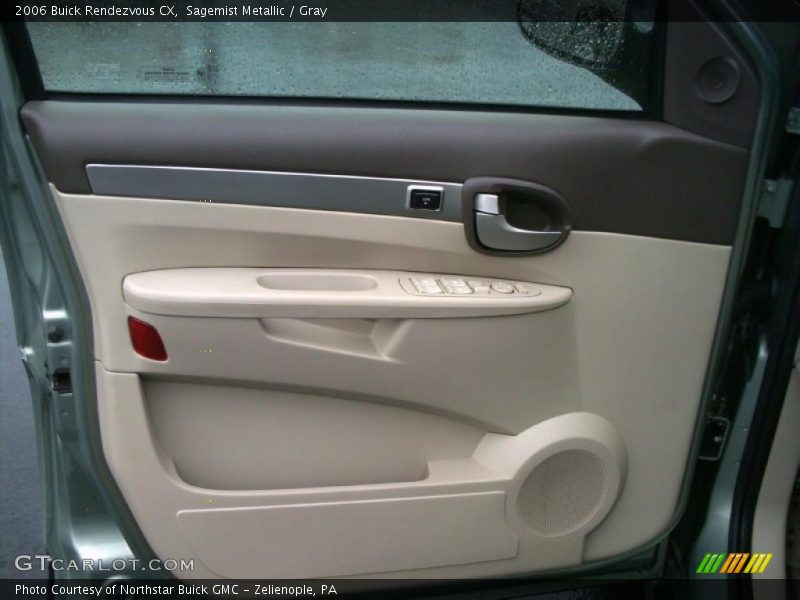 Sagemist Metallic / Gray 2006 Buick Rendezvous CX
