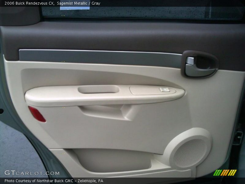 Sagemist Metallic / Gray 2006 Buick Rendezvous CX