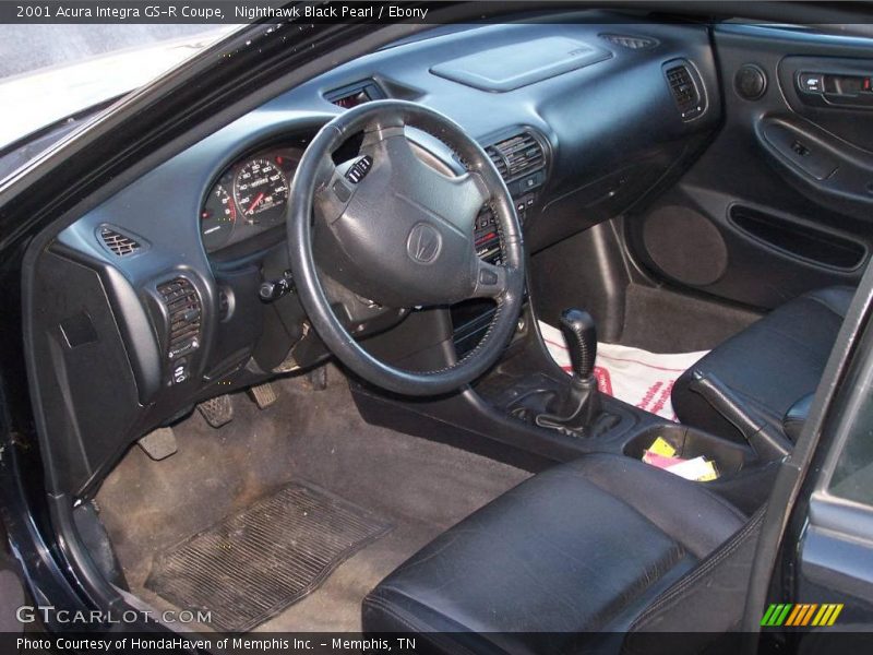Ebony Interior - 2001 Integra GS-R Coupe 