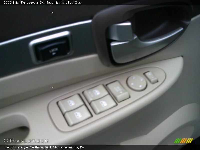 Sagemist Metallic / Gray 2006 Buick Rendezvous CX
