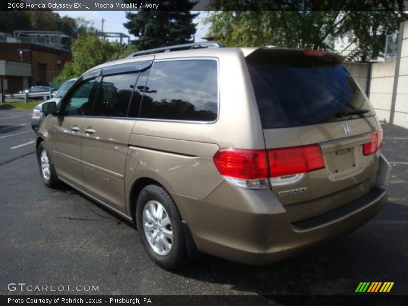 Mocha Metallic / Ivory 2008 Honda Odyssey EX-L