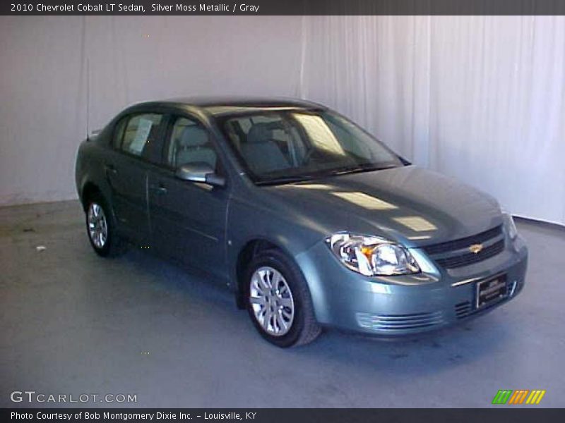Silver Moss Metallic / Gray 2010 Chevrolet Cobalt LT Sedan