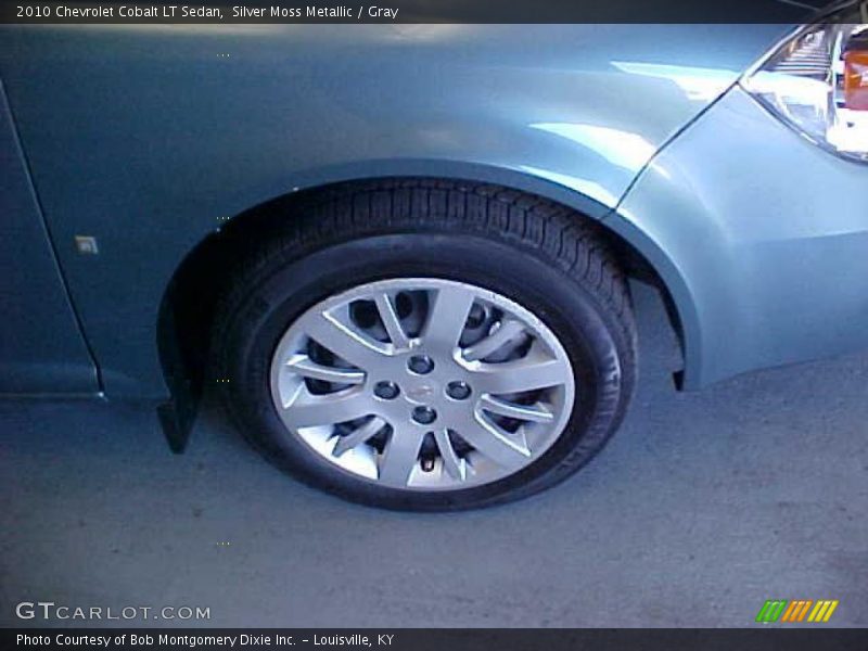 Silver Moss Metallic / Gray 2010 Chevrolet Cobalt LT Sedan