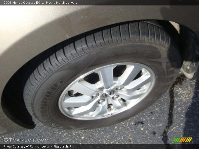 Mocha Metallic / Ivory 2008 Honda Odyssey EX-L