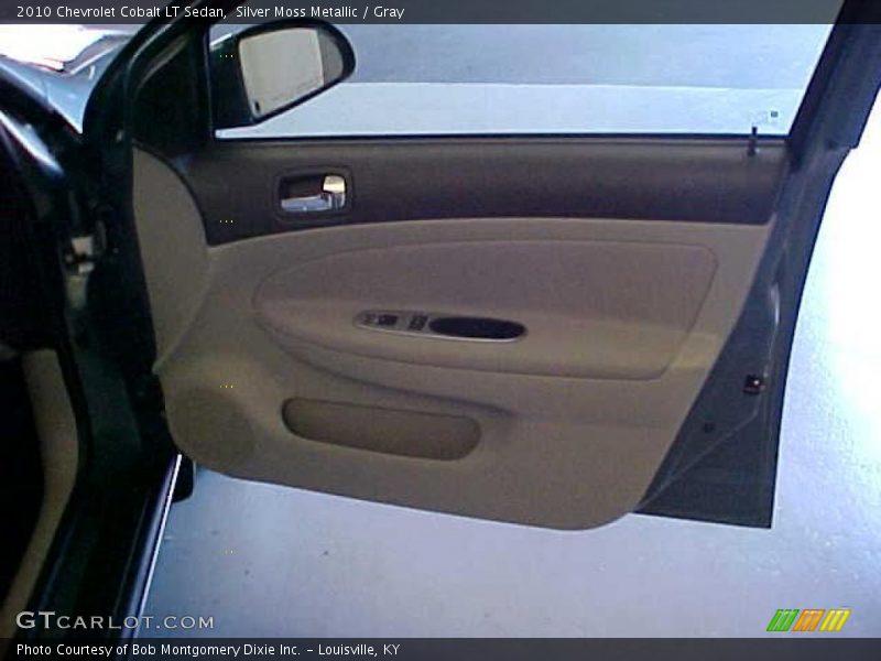 Silver Moss Metallic / Gray 2010 Chevrolet Cobalt LT Sedan