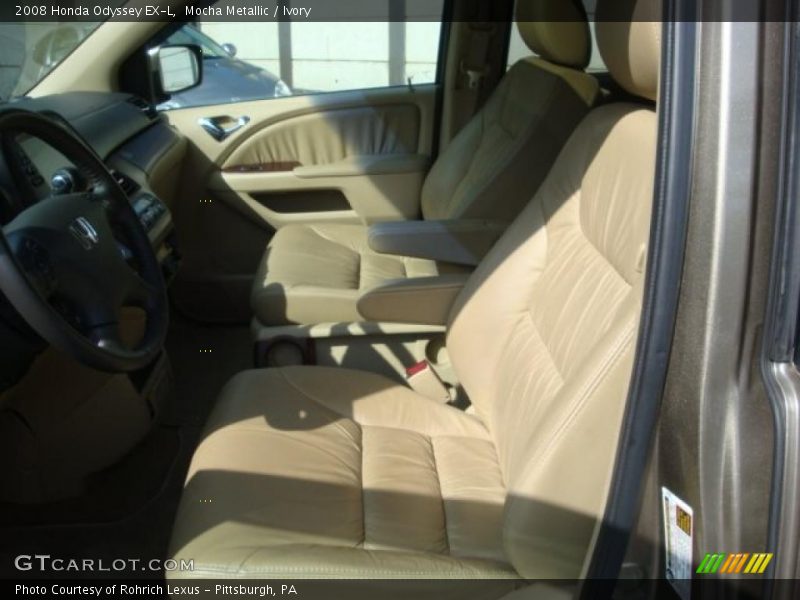 Mocha Metallic / Ivory 2008 Honda Odyssey EX-L