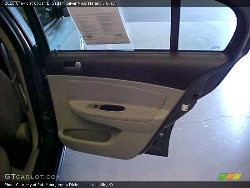 Silver Moss Metallic / Gray 2010 Chevrolet Cobalt LT Sedan