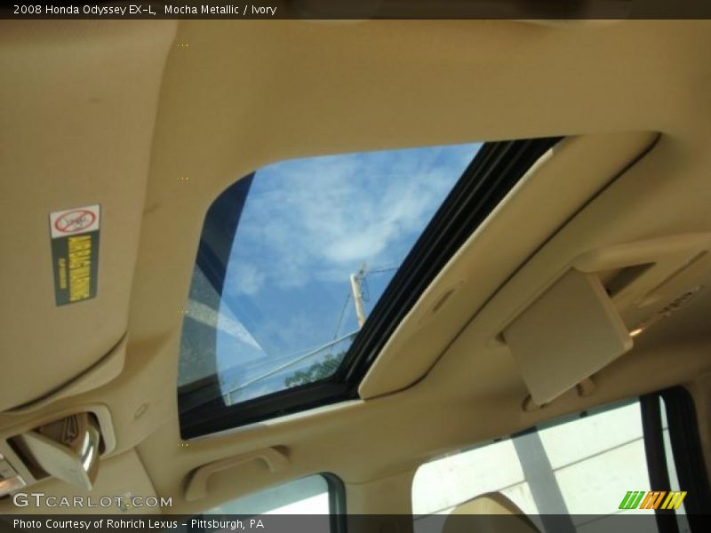 Mocha Metallic / Ivory 2008 Honda Odyssey EX-L