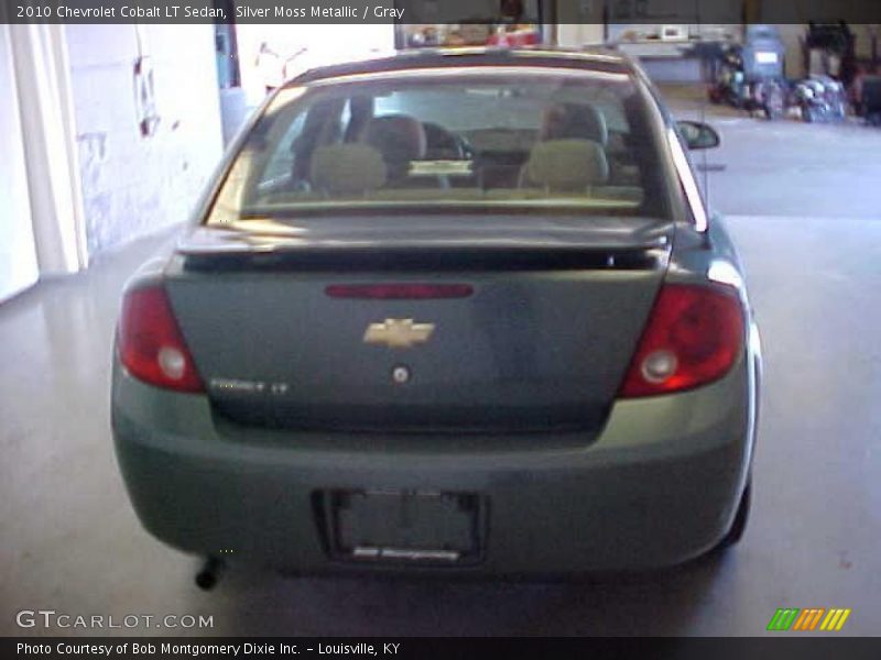 Silver Moss Metallic / Gray 2010 Chevrolet Cobalt LT Sedan